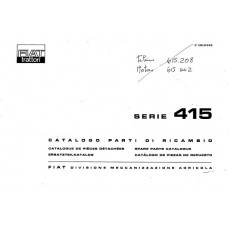 Fiat 415 Parts Manual
